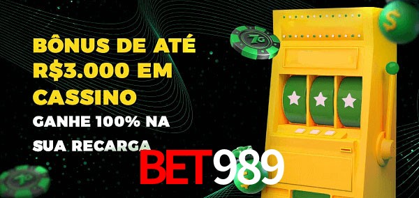 Bet989 melhor bônus de depósito
